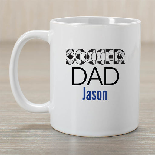 Soccer Dad Coffee Mug - Personalized Sports Dad Gift - Way Up Gifts