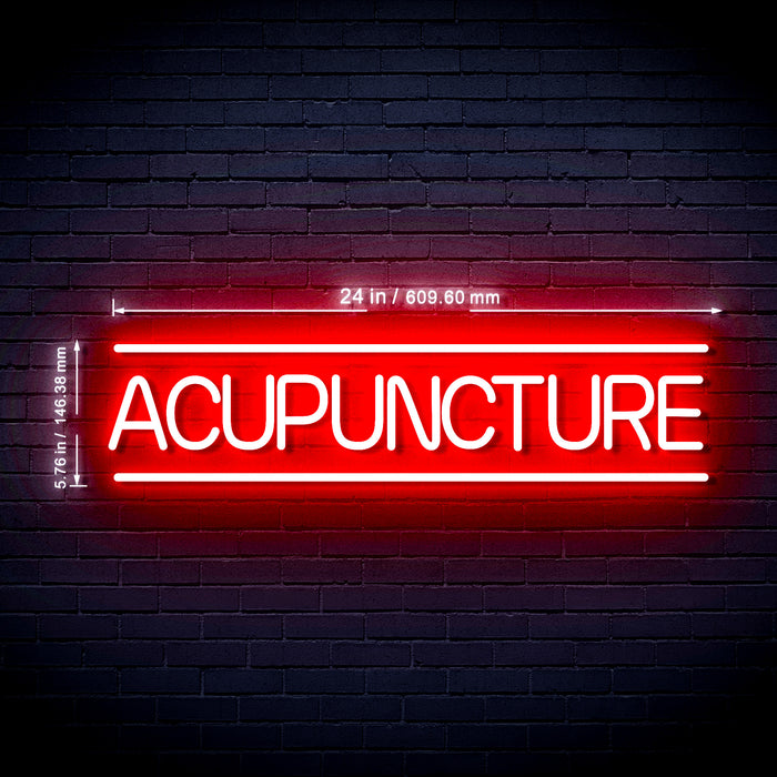 Acupuncture Ultra-Bright LED Sign with Remote (Neon-Style, LED Technology) - Way Up Gifts