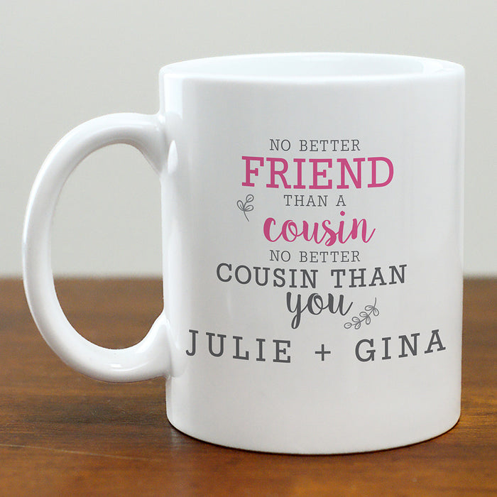No Better Friend Mug - Personalized Friendship Gift - Way Up Gifts