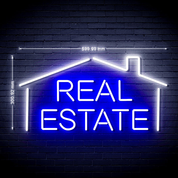 Real Estate Ultra-Bright LED Sign with Remote (Neon-Style, LED Technology) - Way Up Gifts