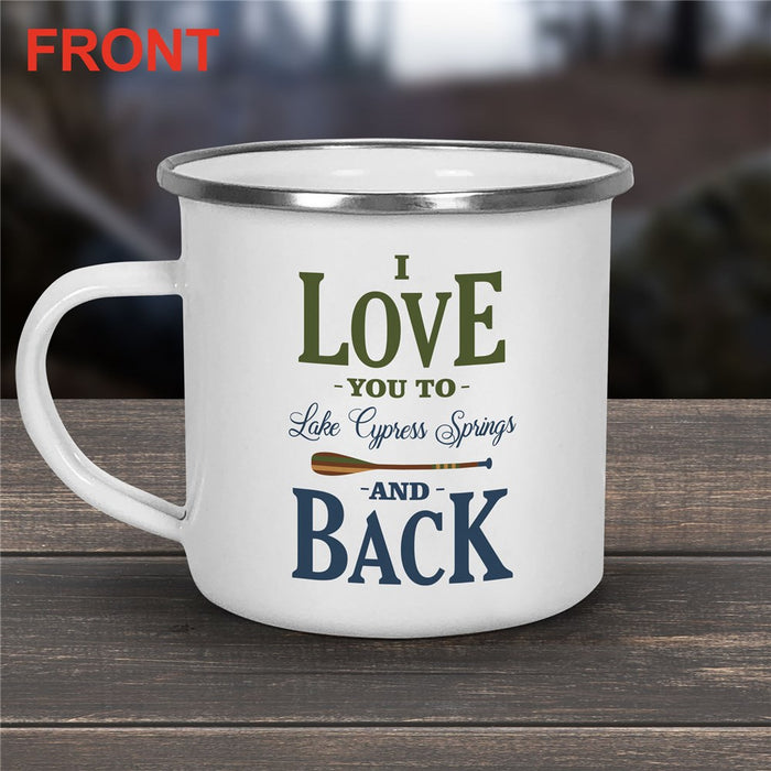 Lake & Back Camper Mug - Personalized Camping Gift Mug - Way Up Gifts