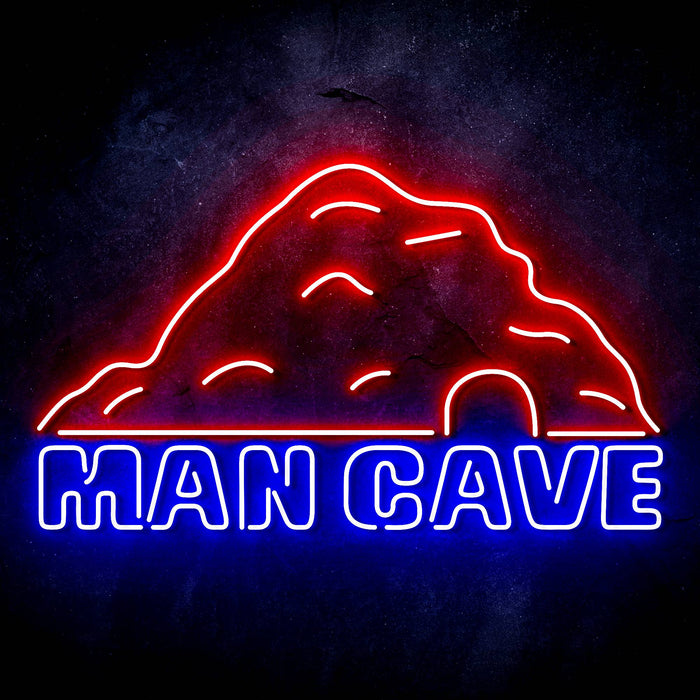 Man Cave Ultra-Bright LED Sign with Remote (Neon-Style, LED Technology) - Way Up Gifts