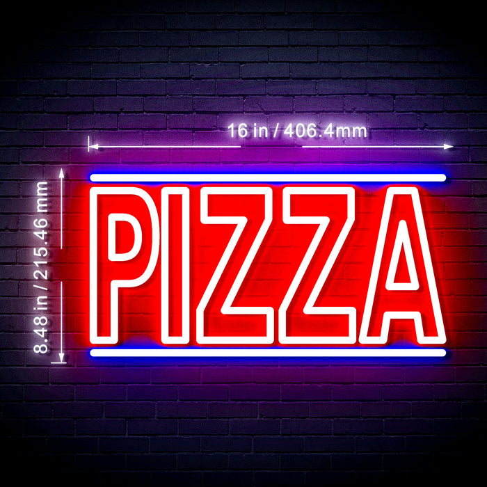 Pizza Flex Silicone LED Sign (Neon-Style, LED Technology) - Way Up Gifts