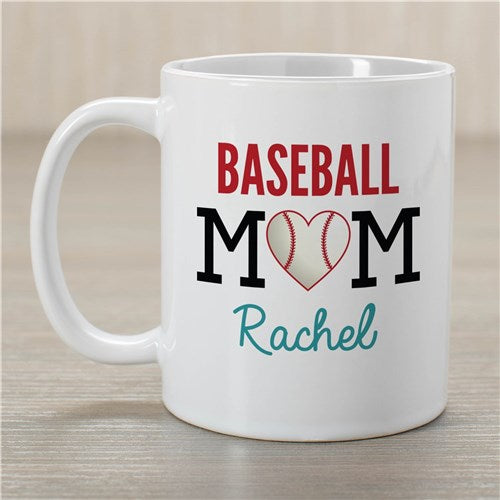 Sport Mom Coffee Mug - Personalized Athletic Mom Mug - Way Up Gifts