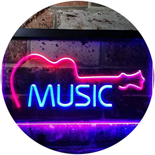 Guitar Instruments Music LED Light Sign - Way Up Gifts