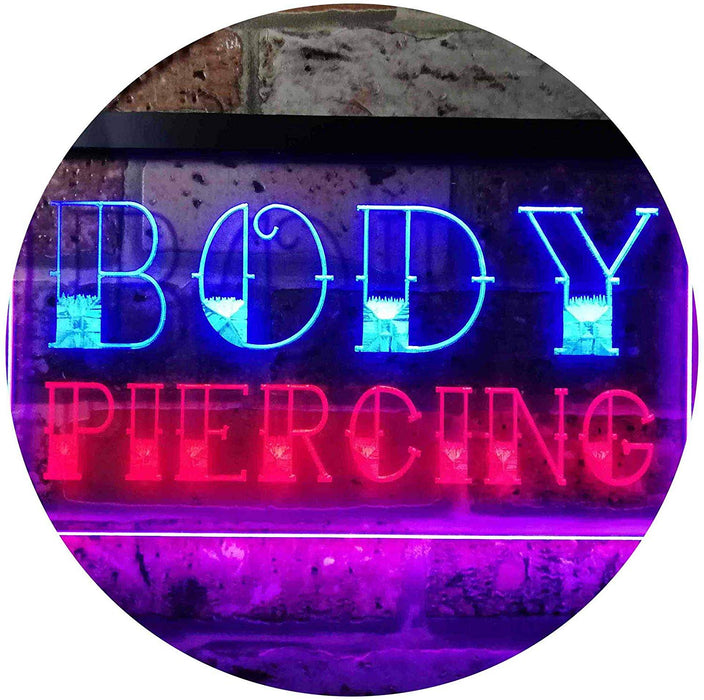 Body Piercing LED Light Sign - Way Up Gifts
