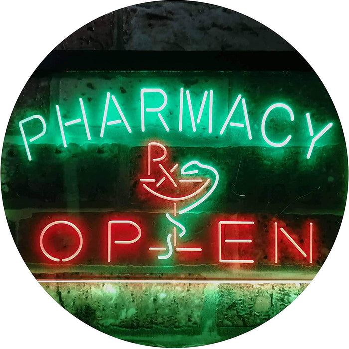 RX Pharmacy Open LED Light Sign - Way Up Gifts