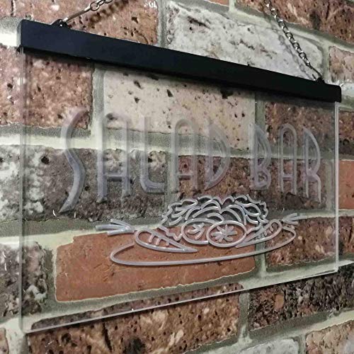 Salad Bar LED Light Sign - Way Up Gifts