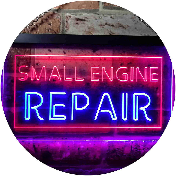 Small Engine Repair LED Light Sign - Way Up Gifts