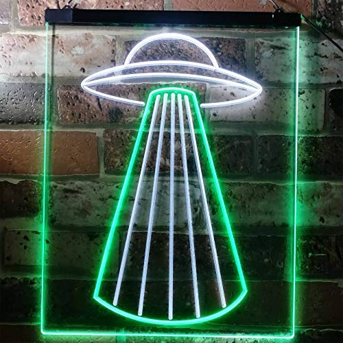 Space Ship UFO LED Light Sign - Way Up Gifts