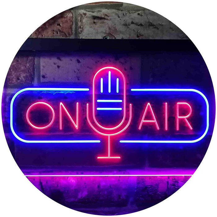 Mic On Air LED Light Sign - Way Up Gifts