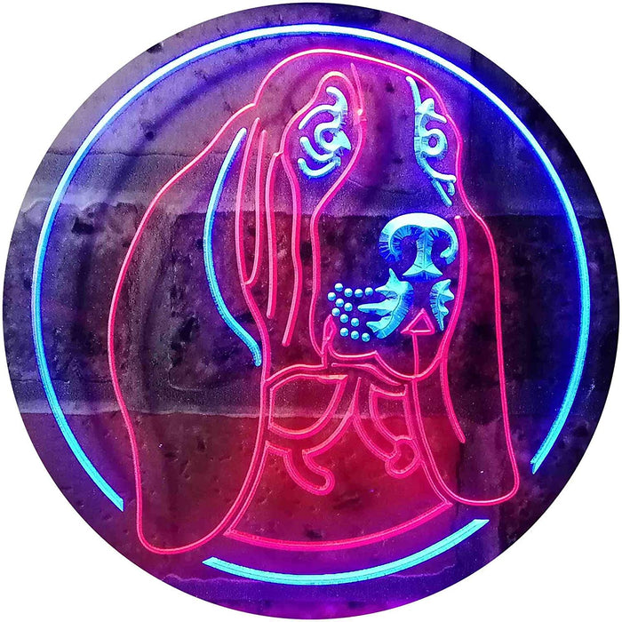 Basset Hound Dog LED Light Sign - Way Up Gifts