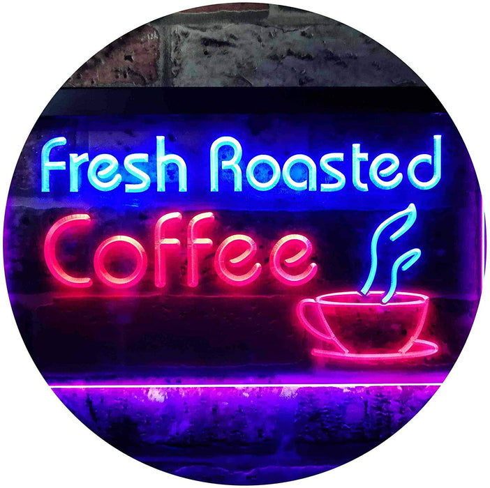 Fresh Roasted Coffee LED Light Sign - Way Up Gifts