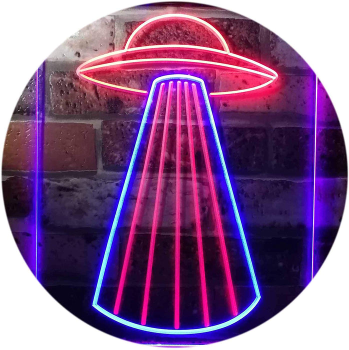 Space Ship UFO LED Light Sign - Way Up Gifts