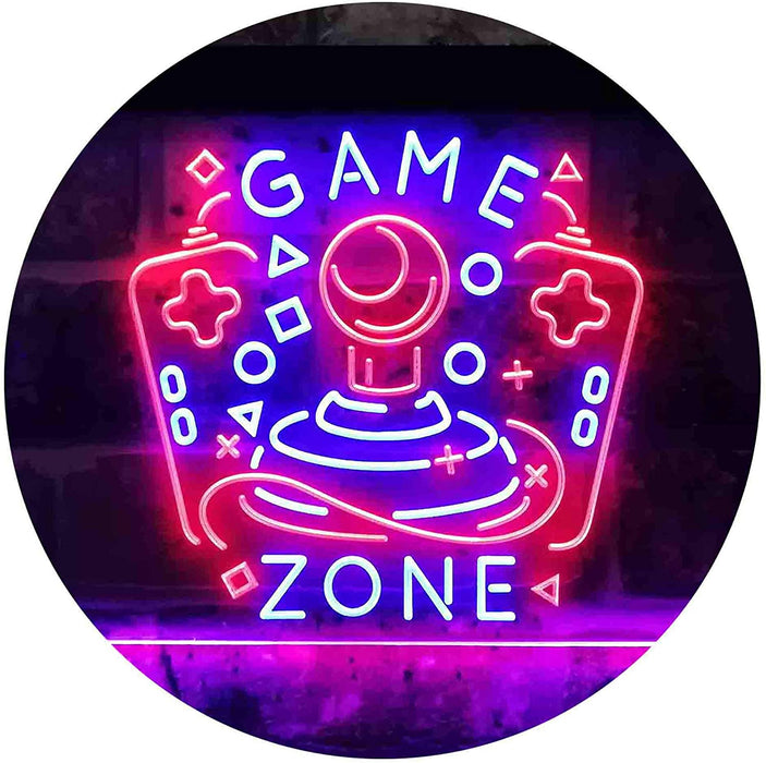 Arcade Game Zone LED Light Sign - Way Up Gifts