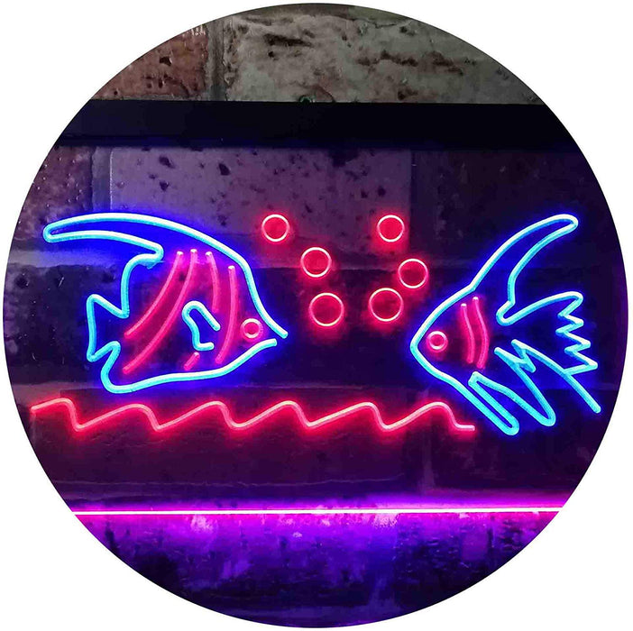 Aquarium Fish Pet Store LED Light Sign - Way Up Gifts