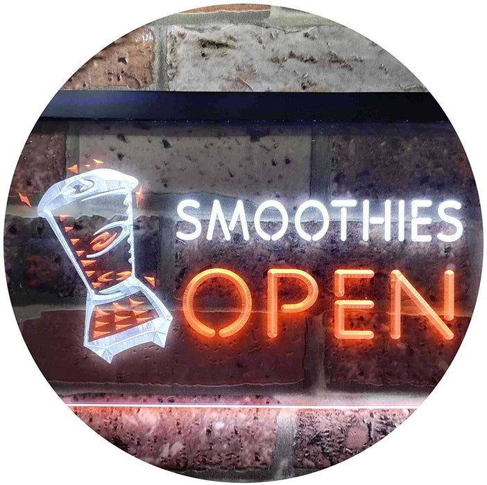 Smoothies Open LED Light Sign - Way Up Gifts