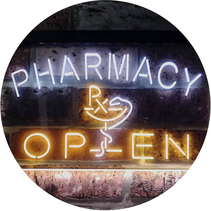 RX Pharmacy Open LED Light Sign - Way Up Gifts