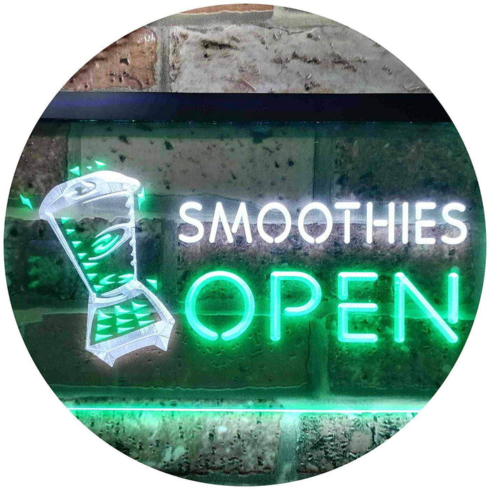 Smoothies Open LED Light Sign - Way Up Gifts