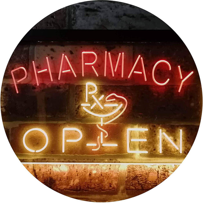 RX Pharmacy Open LED Light Sign - Way Up Gifts