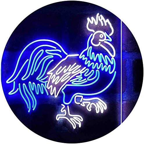 Rooster Chicken Lover Kid Room LED Light Sign - Way Up Gifts
