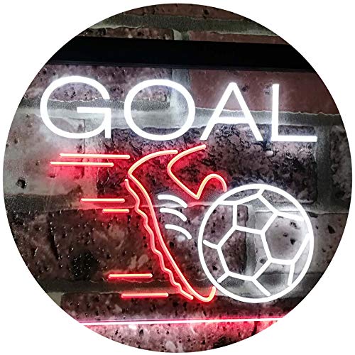 Sports Goal Soccer LED Light Sign - Way Up Gifts