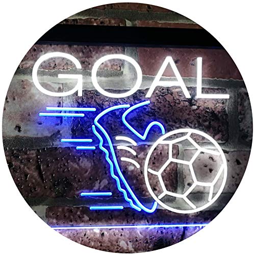Sports Goal Soccer LED Light Sign - Way Up Gifts