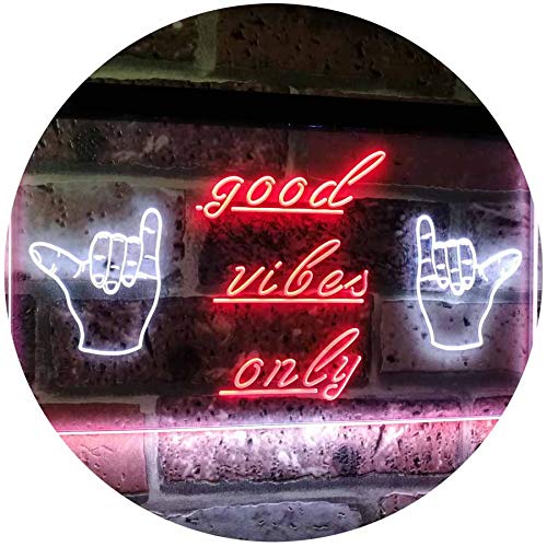 Good Vibes Only LED Light Sign - Way Up Gifts