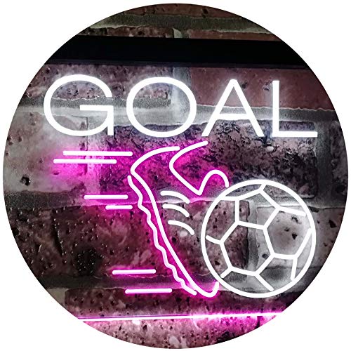 Sports Goal Soccer LED Light Sign - Way Up Gifts
