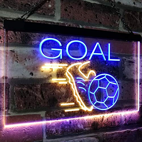Sports Goal Soccer LED Light Sign - Way Up Gifts
