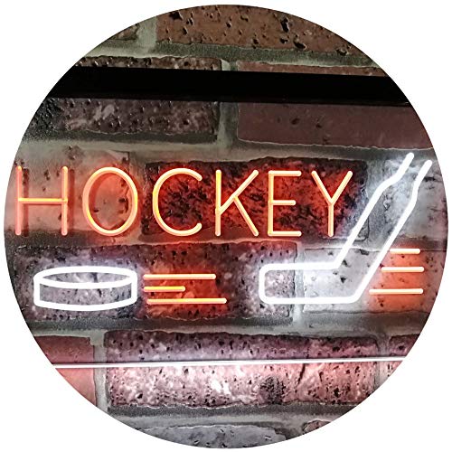 Sports Man Cave Hockey LED Light Sign - Way Up Gifts