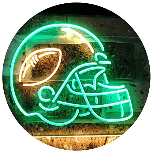 Sports Man Cave Football LED Light Sign - Way Up Gifts