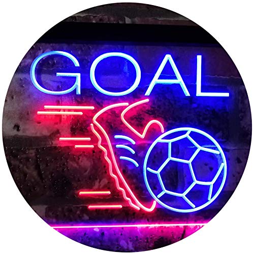 Sports Goal Soccer LED Light Sign - Way Up Gifts
