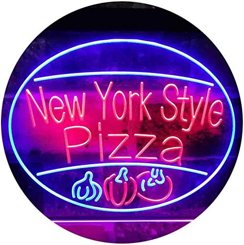 New York Style Pizza LED Light Sign - Way Up Gifts