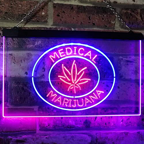 Medical Marijuana LED Light Sign - Way Up Gifts