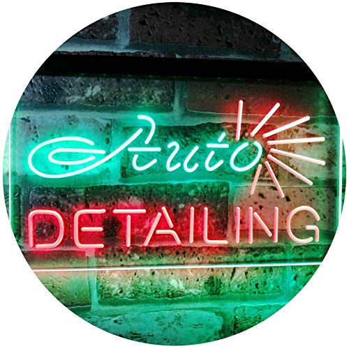 Car Body Shop Auto Detailing LED Light Sign - Way Up Gifts