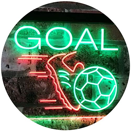 Sports Goal Soccer LED Light Sign - Way Up Gifts