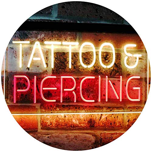 Tattoo Piercing LED Light Sign - Way Up Gifts