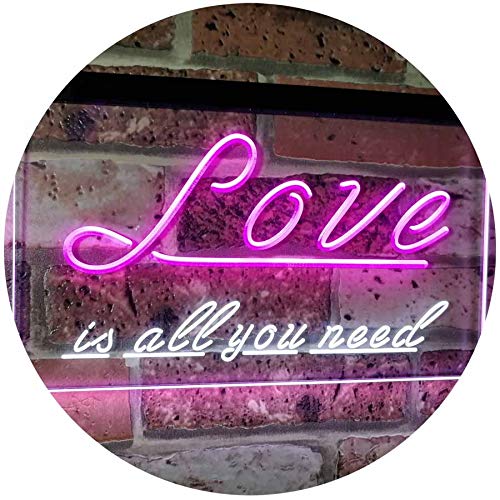 Love is All You Need LED Light Sign - Way Up Gifts