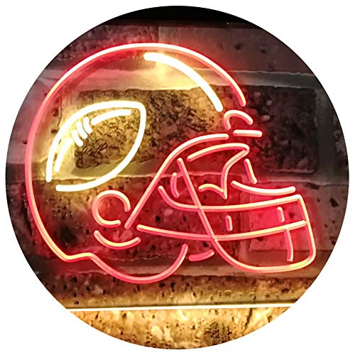 Sports Man Cave Football LED Light Sign - Way Up Gifts