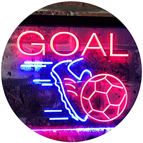Sports Goal Soccer LED Light Sign - Way Up Gifts
