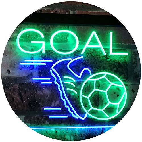 Sports Goal Soccer LED Light Sign - Way Up Gifts