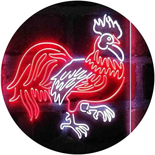 Rooster Chicken Lover Kid Room LED Light Sign - Way Up Gifts