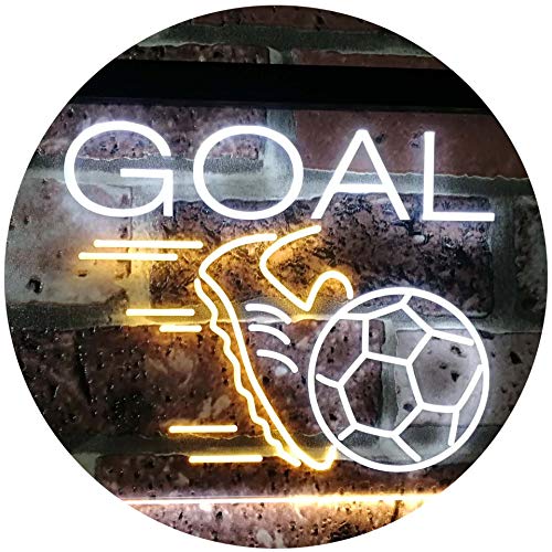 Sports Goal Soccer LED Light Sign - Way Up Gifts