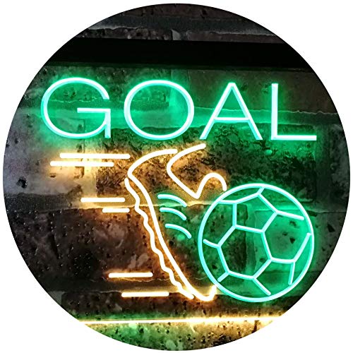 Sports Goal Soccer LED Light Sign - Way Up Gifts