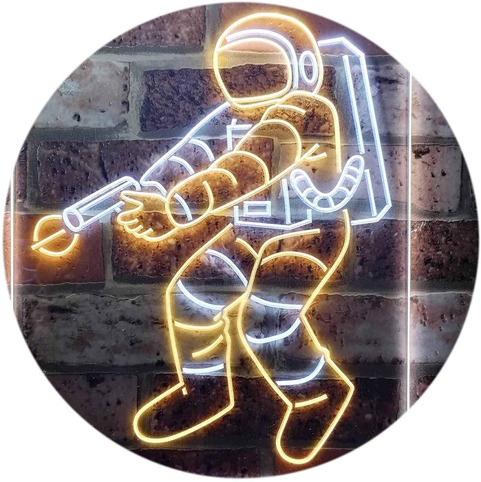 Space Astronaut LED Light Sign - Way Up Gifts