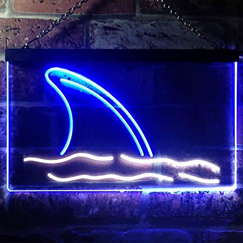 Shark Fin LED Light Sign - Way Up Gifts