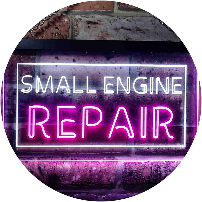 Small Engine Repair LED Light Sign - Way Up Gifts