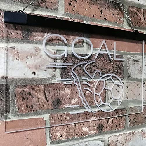 Sports Goal Soccer LED Light Sign - Way Up Gifts