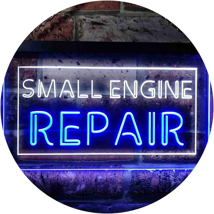 Small Engine Repair LED Light Sign - Way Up Gifts